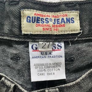 Vintage Black Guess jeans 90’s